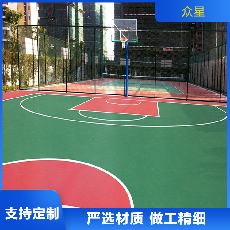 日照市篮球场硅PU篮球场硅PU - 推荐